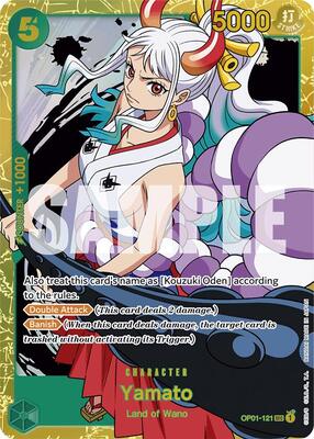 Yamato (OP01-121) (Reprint) card from Premium Booster -The Best-