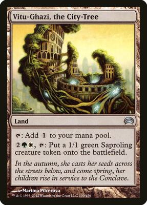 Vitu-Ghazi, the City-Tree card from Planechase 2012