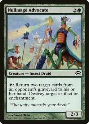 Nullmage Advocate card from Planechase 2012