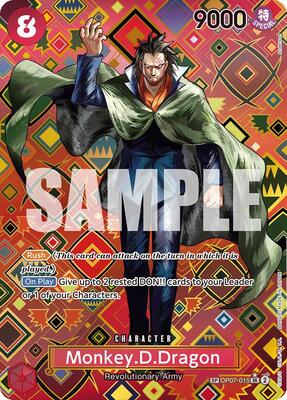 Monkey.D.Dragon (SP) card from Emperors in the New World