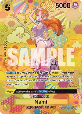 Nami (SP) card from Emperors in the New World