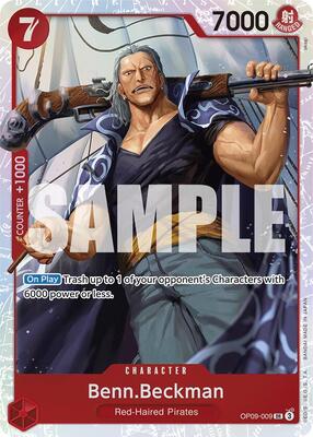 Benn.Beckman card from Emperors in the New World