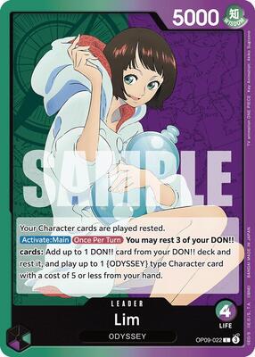Lim (022) card from Emperors in the New World