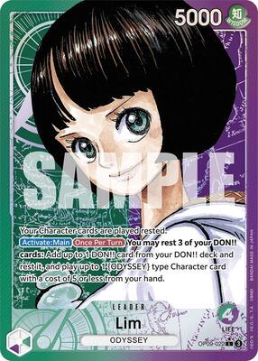 Lim (022) (Parallel) card from Emperors in the New World