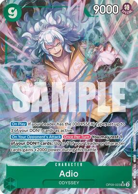 Adio (Parallel) card from Emperors in the New World