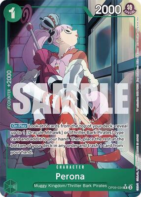 Perona (Parallel) card from Emperors in the New World