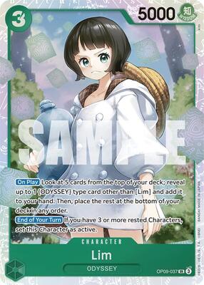 Lim (037) card from Emperors in the New World