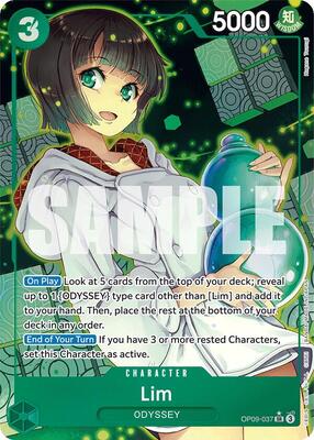 Lim (037) (Parallel) card from Emperors in the New World