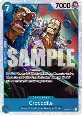 Crocodile (046) card from Emperors in the New World