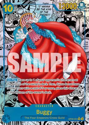 Buggy (051) (Manga) card from Emperors in the New World