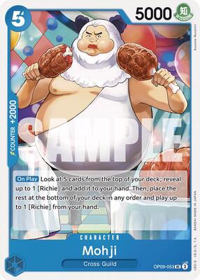Mohji card from Emperors in the New World