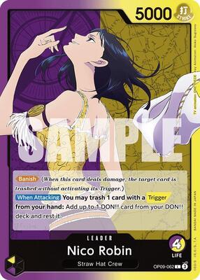 Nico Robin (062) card from Emperors in the New World