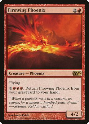 Firewing Phoenix card from Magic 2013 (M13)