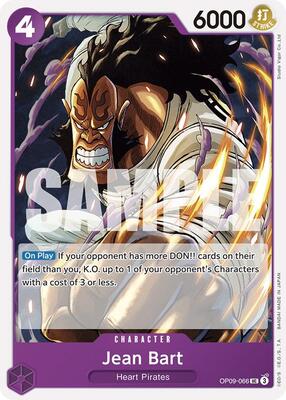 Jean Bart card from Emperors in the New World