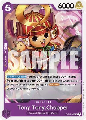 Tony Tony.Chopper (068) card from Emperors in the New World