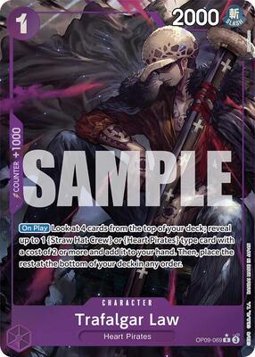 Trafalgar Law (069) (Parallel) card from Emperors in the New World