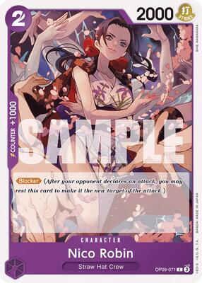 Nico Robin (071) card from Emperors in the New World