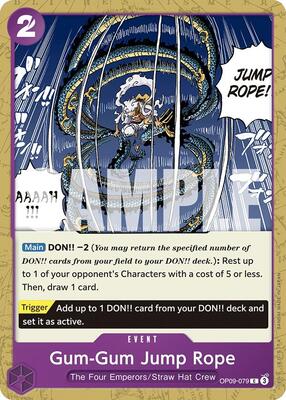 Gum-Gum Jump Rope card from Emperors in the New World