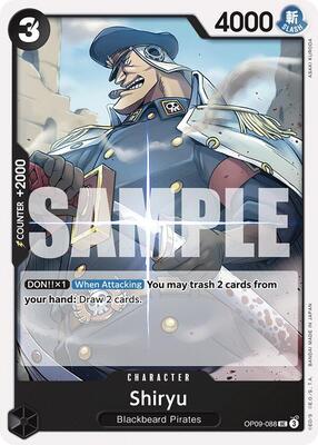 Shiryu card from Emperors in the New World