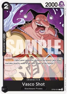 Vasco Shot card from Emperors in the New World