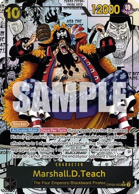 Marshall.D.Teach (093) (Manga) card from Emperors in the New World