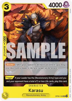 Karasu card from Emperors in the New World