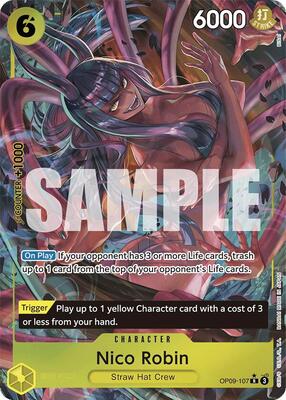 Nico Robin (107) (Parallel) card from Emperors in the New World