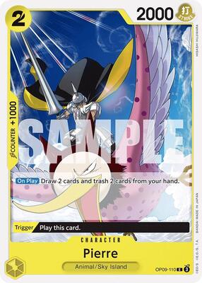 Pierre card from Emperors in the New World