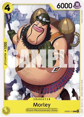 Morley card from Emperors in the New World