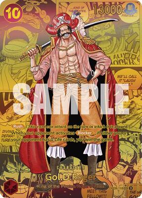Gol.D.Roger (Manga) card from Emperors in the New World