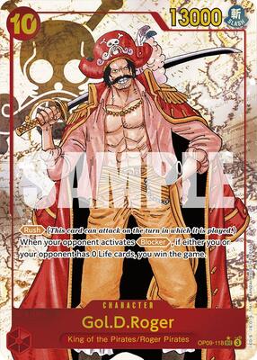 Gol.D.Roger (Alternate Art) card from Emperors in the New World
