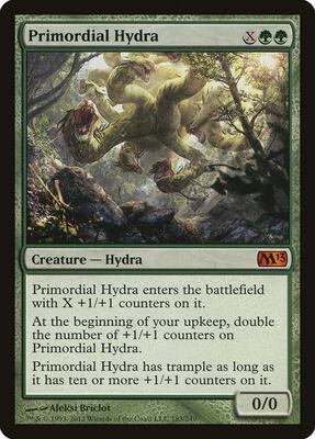 Primordial Hydra card from Magic 2013 (M13)
