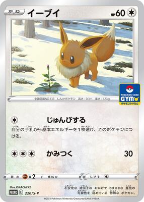 Eevee - 220/S-P card from S-P: Sword & Shield Promos