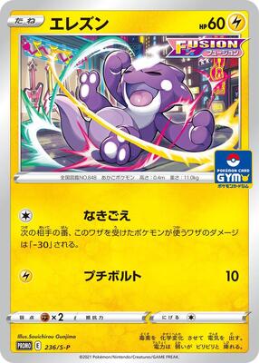Toxel - 236/S-P card from S-P: Sword & Shield Promos