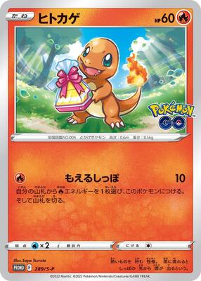 Charmander - 289/S-P card from S-P: Sword & Shield Promos