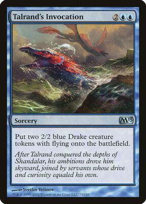 Talrand's Invocation card from Magic 2013 (M13)