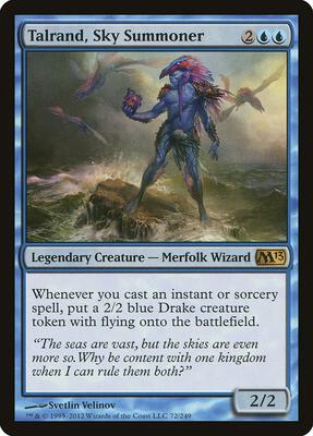 Talrand, Sky Summoner card from Magic 2013 (M13)