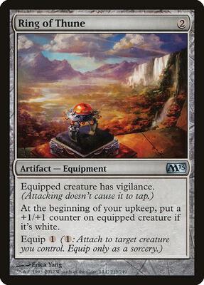 Ring of Thune card from Magic 2013 (M13)