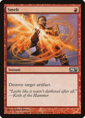 Smelt card from Magic 2013 (M13)