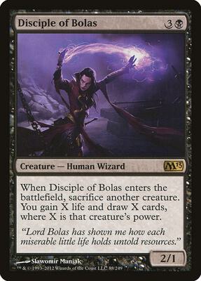 Disciple of Bolas card from Magic 2013 (M13)