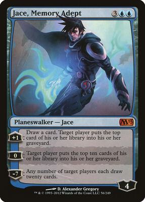 Jace, Memory Adept card from Magic 2013 (M13)
