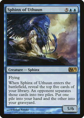 Sphinx of Uthuun card from Magic 2013 (M13)