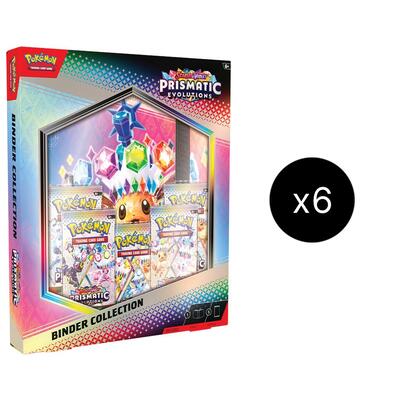 Prismatic Evolutions  Binder Collection Case card from SV: Prismatic Evolutions