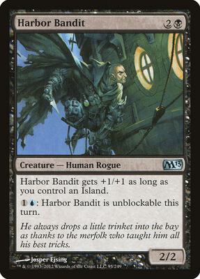 Harbor Bandit card from Magic 2013 (M13)