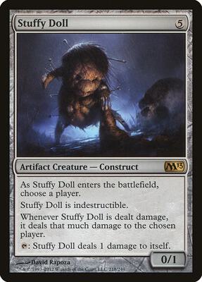 Stuffy Doll card from Magic 2013 (M13)