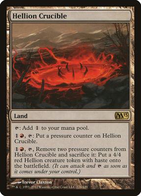 Hellion Crucible card from Magic 2013 (M13)