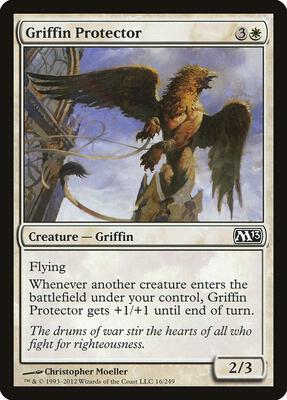 Griffin Protector card from Magic 2013 (M13)