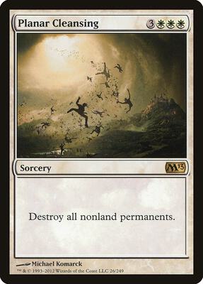 Planar Cleansing card from Magic 2013 (M13)