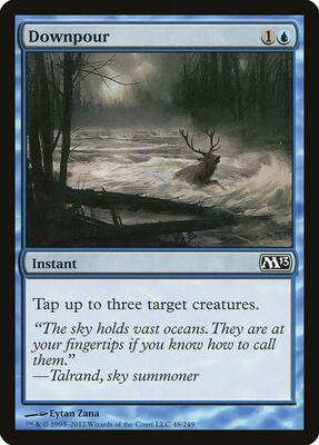 Downpour card from Magic 2013 (M13)