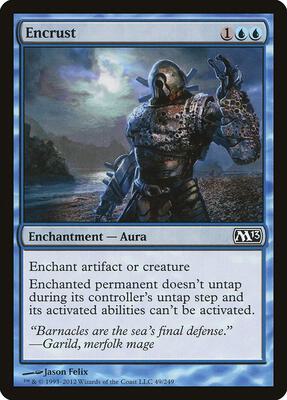Encrust card from Magic 2013 (M13)